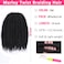 10 Inch Marley Twist Braiding Hair 8 Packs Marley Hair Crochet Braids Black Springy Afro Kinky Twist Crochet Hair for Crochet Faux Locs Synthetic Braiding Hair Extension for Women 1B#