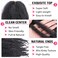 10 Inch Marley Twist Braiding Hair 8 Packs Marley Hair Crochet Braids Black Springy Afro Kinky Twist Crochet Hair for Crochet Faux Locs Synthetic Braiding Hair Extension for Women 1B#