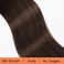 SEIKEA 28" Ponytail Extensions Drawstring Long Straight Fake Pony Tail Natural Soft Clip in Hair Extension Synthetic Heat Resistant Hairpiece - Dark Brown with Copper Highlights