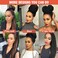 VIOLET Senegalese Twist Crochet Hair For Kids Black Women 14 Inch Pretwisted Short Crochet Hair 20 Strands A Pack Crochet Braids For Black Women 9 Packs (14 Inch,1B)