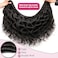 12A Human Hair Bundles 22 24 26 28 Inch Body Wave Bundles Human Hair 100% Unprocessed Brazilian Virgin Weave Bundles 4 Bundles Real Natural Black Wavy Human Hair Extensions 1B Bundles for Women