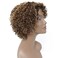 HUA Short Curly Human Hair Wigs for Black Women P4/27/30 Short Curly Wigs for African American Glueless Human Hair Wigs
