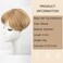Hair Toppers for Women Hair Topper Short Pixie Cut Toppers Hair Pieces for Women with Thinning Hair Synthetic Toppers for Thin Hair Hair Topper Wiglets (Blonde)