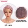 Rebecca Fashion Short Pixie Cut Lace Front Wigs Human Hair Side Part Wigs 13x5.5x0.5 Glueless HD Lace Wig Short Pixie Wigs for Black Women Pre Plucked with Baby Hair, Pink Color