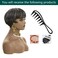 Short Pixie Cut Wigs for Black Women Short Wig Ombre Grey Mixed Black Pixie Wigs Grey Pixie Cut Wigs Salt and Pepper Wigs for Black Women (Grey Mixed Black)
