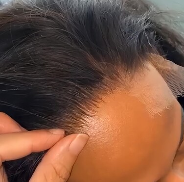 Savasana 4x4 HD Lace Closure Human Hair Body Wave Pre Plucked with Baby Hair 4x4 Closure for Black Women Skin Like Brazilian Virgin Natural Black 22 Inch