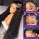 Lemoda 34Inch 12A 250% Density SKINLIKE Real HD Lace Water Wave 13x4 Full Lace Frontal Wigs Deep Wave Virgin Human Hair Invisible 0.1mm Ultra-thin Frayed Ends Wet and Wavy Lace Front Wig Tiny Knots