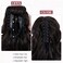 S-noilite 12" Claw Ponytail Extension Short Curly Clip in Hairpiece with Jaw/Claw Synthetic Fluffy Pony Tail One Piece for Women (12" curly,dark brown)