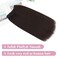 S-noilite One Piece Clip in Hair Extensions 18 Inch U-Shaped One Piece Hair Extension with 5 Clips 3/4 Full Head Long Straight Clip in Hair Weft Synthetic Black Brown Clip in Hairpieces for Women,#6A