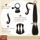 SOFEIYAN Long Braid Ponytail Extension with Hair Tie Straight Sleek Wrap Around Hair Extensions Braid Pony Tail Fluffy Natural Soft Synthetic Hairpieces for Women Daily Wear