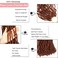 Copper Faux Locs Crochet Hair-24 Inch 6 Packs Ginger Soft Locs Crochet Hair Goddess Locs Crochet Braids For Women Pre Looped Synthetic Braid Locs For Human Hair Extensions(24in,6packs,350#)