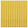 12Pcs Professional Hair Extensions Sticks, Hair Styling Tool Gun Glue Wig Hair Extension Hot Glue Adhesive Sticks(yellow)