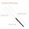 10 Pcs Hair Extension Loop Needle Threader, Wire Pulling Hook Tool and Bead Device Micro Links Kit for Hair and Feather Extensions