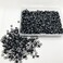 Hair Extension Beads, Microlink Beads, 5mm Silicon Beads for Hair Extensions,Silicone Lined Micro Links Rings Beads Hair Feather Extensions (Black, 1000pcs)