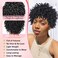 Short Dreadlocks Wigs for Black Women and Men, Pixie Cut Synthetic Afro Twists Dreadlocks Wig Faux Locs Braided Full Hair Replacement Wigs (1B#)