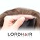 Lordhair Toupee for Men,Injected Thin Skin Mens Hair Piece 100% European Human Hair,Attached with Diamond Lace Replacement for Men,8 * 10 Base Size Hair System for Men