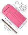 Arabella 1PCS Wig Hanger Hair Extension Holder and 1PCS Lace Melting Band Wig Storage for Wigs Bags Storage with Hanger Wig Holder Dust-proof Hair with Hook Hair Extensions, Wigs &amp; Accessories