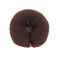 2PCS 20cm Donut Hair Bun Maker Ring Style Bun Hair Bun Maker DIY Hair Foam Ring Shaper Snap Roll Bun Tool for Women(brown)