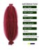 3 Packs Springy Afro Twist Hair with Crochet Hook, 24 Inch Pre-Separated Marley Crochet Braiding Hair for Distressed Soft Locs, Synthetic Hair Extension for Black Women(BUG#)