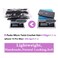 ZRQ 8 Inch 9 Pcs Micro Twist Crochet Hair Bob Crochet Braids Pre looped Mini Passion Twist Mini Senegalese Twist Crochet Hair Pre-looped Hair Micro Braids Crochet Hair Extensions