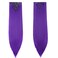 26" Straight Dark Purple Clip In Hair Extension 8pcs 18Clips Synthetic Heat Resistant Hairpieces Full Head Curly Straight For Women Girls(26" Straight,Dark Purple)