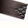 S-noilite 8pcs Clip In On Hair Extension 26" Straight Dark Brown Full Head Long Straight Clip in Hair Extenisons Dark Brown Hair Dye Synthetic Thick Hairpieces for Women Girls(26",Dark Brown)