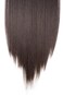 S-noilite 8pcs Clip In On Hair Extension 26" Straight Dark Brown Full Head Long Straight Clip in Hair Extenisons Dark Brown Hair Dye Synthetic Thick Hairpieces for Women Girls(26",Dark Brown)