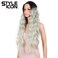 Style Icon 28&#39; Lace Front Wigs Body Wave Middle Part Wig Synthetic Wig (Simulated Lace Scalp, TAT 4/STREEL2/56E)