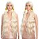 Style Icon 36" Lace Front Wigs Super Long Wavy Wig With Baby Hair 130% Density Synthetic Wig (36 Inch, 613)