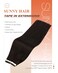 Sunny Hair Brown Tape in Hair Extensions Human Hair 22inch Long Tape in Hair Extensions Brown Hair Extensions Tape in Human Hair Skin Weft Darkest Brown Human Hair Extensions for Women 50g 20pcs