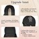 NAYOO Long Black Wig for Women - 26 Inch Long Black Hair Wig, Natural Looking Black Long Wig, Heat Resistant Synthetic Wig, Easy to Put Black Wavy Wig, Long Black Curly Hair Wig for Daily Party Use