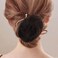 FOMIYES 2pcs Hair Donut Bun Wig Hair Buns Extensions Clip Donut Hairpiece Wig Headgear Bread Hair Ring Straight Hair Extend