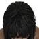 Box Braid Wig Synthetic Short Bob Wig Box Braided Wig with Bangs Cornrow Braided Wigs for Black Women 10 inches (12 inches, 1BT99J#)