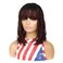 Box Braid Wig Synthetic Short Bob Wig Box Braided Wig with Bangs Cornrow Braided Wigs for Black Women 10 inches (12 inches, 1BT99J#)