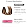 SUYYA Tape in Hair Extensions Human Hair 50g/pack 20pcs Straight Seamless Skin Weft Tape in Real Hair Extensions Ombre Balayage Chocolate Brown to Caramel Blonde(12inch #P4/27/T4)