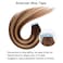 SUYYA Tape in Hair Extensions Human Hair 50g/pack 20pcs Straight Seamless Skin Weft Tape in Real Hair Extensions Ombre Balayage Chocolate Brown to Caramel Blonde(12inch #P4/27/T4)