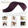 WindTouch Tape in Hair Extensions Wine Red Remy Hair Extensions Silky-Smooth Straight Burgundy 20 Pcs 16Inch #99j 30g Invisible Tape in Hair Extensions Human Hair