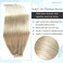 Blonde Hair Extensions Real Human Hair Tape in Extensions for Women, 50G Tape in Hair Extensions Invisible Tape and Traceable Remy Human Hair Extensions Tape ins 20 Pcs Double Sided 12 Inch