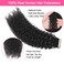 40pcs Curly Tape In Hair Extensions Human Hair 3c 4a Kinky Curly Tape Ins for Black Women Full Head Invisible Seamless Tape in Extensions Real Human Hair Natural Color 18 Inch