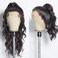 ten chopsticks 360 Body Wave Lace Front Wigs Human Hair Wigs for Women 150% Density Brazilian Remy Body HD Lace Front Wigs 360 Lace Wigs Human Hair Pre Plucked with Baby Hair Natural Color 16inch