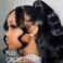 ten chopsticks 360 Body Wave Lace Front Wigs Human Hair Wigs for Women 150% Density Brazilian Remy Body HD Lace Front Wigs 360 Lace Wigs Human Hair Pre Plucked with Baby Hair Natural Color 16inch