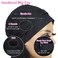AISI QUEENS Human Hair Headband Wigs for Black Women - Curly, Glueless, Easy Wear - 10 Inch, Medium Cap Size (21.5 Inch)