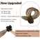 Full Shine Weft Hair Extensions Human Hair Sew In Hand Tied Weft Extensions Sew In Extensions Remy Hair Thick Ends Chocolate Brown With Light Blonde Highlights Walnut Brown #3/8/22 60G 22 Inch