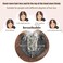 Hair Topper Without Bangs, Clip in Human Hairtoupee Seamless Hairpiece for Women Thick Silk Base Topper for Thicking Hair (Medium Chocolate Brown, 5.1"*5.1" 12inch)
