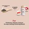 MINA ibrow Henna Hair Color Semi Permanent Henna Kit (Burgundy)