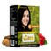 Natural Herbal Hair Dye Powder   Apply for Dry Hair  100% Organic Henna Black Dye Hair Color Boost Shine and Hair Growth - 60 gm (Pack of 5) - Black