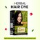 Natural Herbal Hair Dye Powder   Apply for Dry Hair  100% Organic Henna Black Dye Hair Color Boost Shine and Hair Growth - 60 gm (Pack of 5) - Black