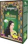 KANGANA Natural Black Henna Powder, 6 Pouches, 60 g (2.11 Oz), Natural Grey Coverage, Artificial Color Free, Enriched with Amla, Aloe Vera, Hibiscus and Shikakai, Unisex