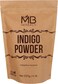 MB Herbals Indigo Powder 8 oz / 227 Gram (0.5 LB)   100% Pure Organically Grown Indigo from Tamilnadu India   No Preservatives No Coloring Agents NATURAL GREEN POWDER