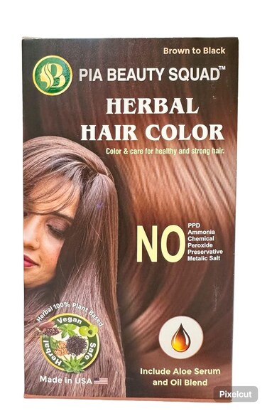 Chemical Free plant base Herbal Hair Color for light brown- dark brown-black Natural Hair dye l Gray Coverage   100 grams color mix, indigo. NO AMMONIA, NO PPD, NO PEROXIDE, NO LEAD